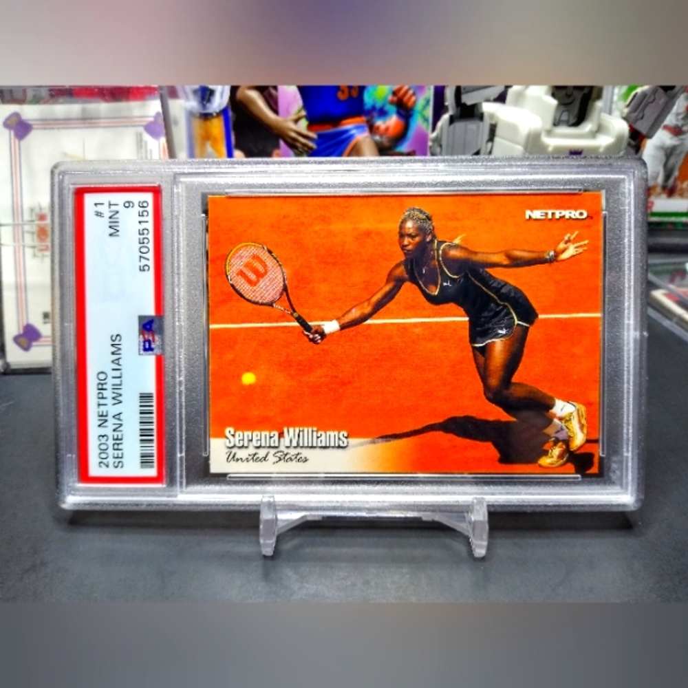 Serena Williams 2003 Netpro #1 Rookie RC PSA 9
